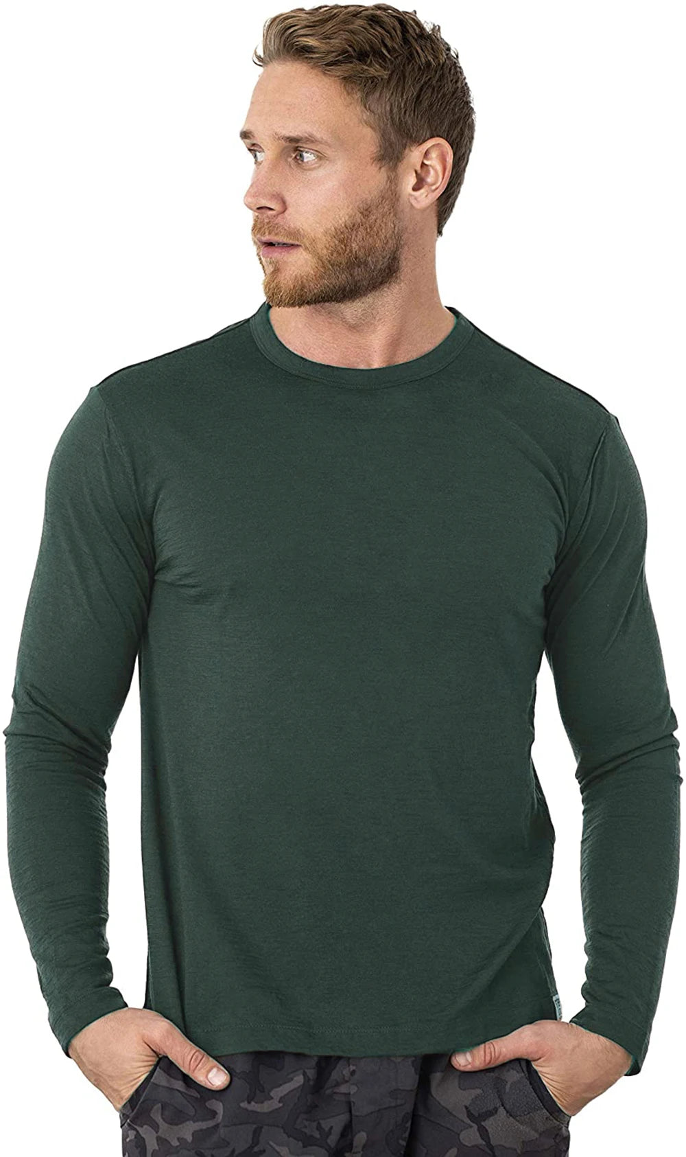 Men's Merino Wool Base Layer Shirt