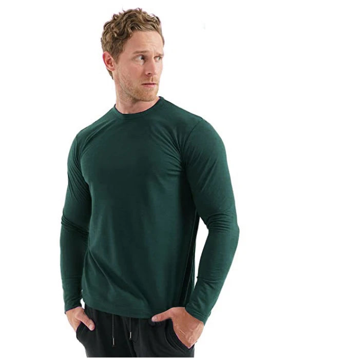 Men's Merino Wool Base Layer Shirt
