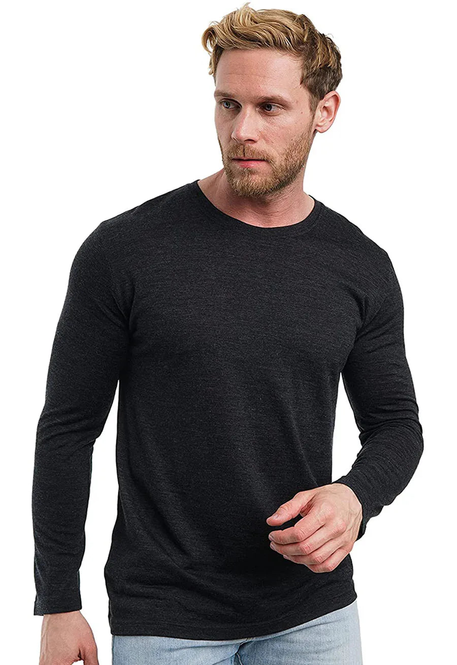 Men's Merino Wool Base Layer Shirt