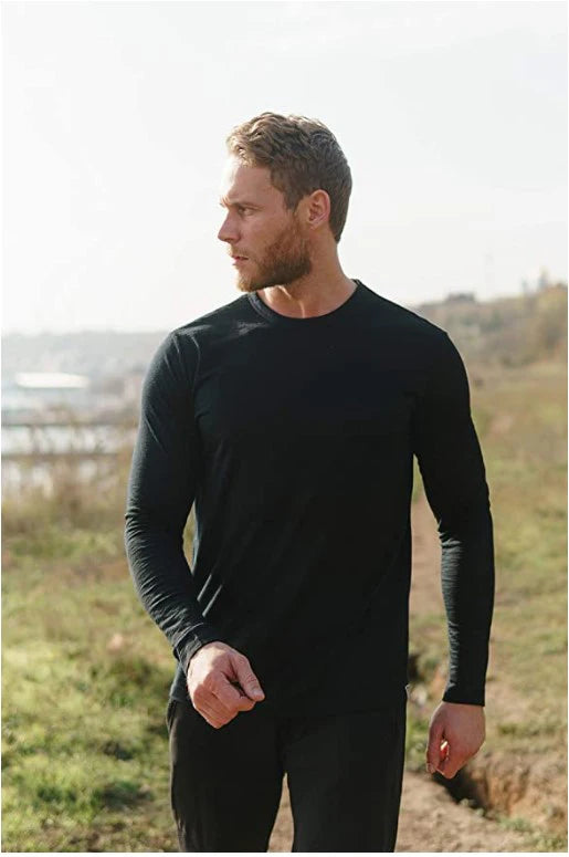 Men's Merino Wool Base Layer Shirt