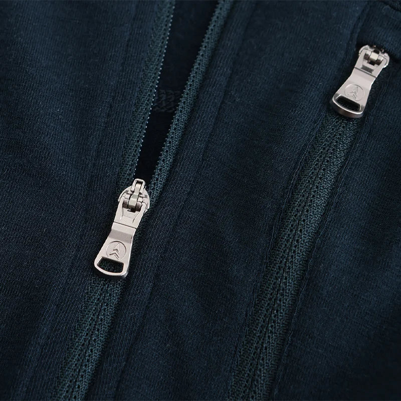 Men's Merino Wool 1/4 Zip Hoodie