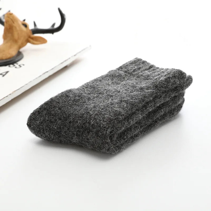 Super Warm Merino Wool Solid Socks