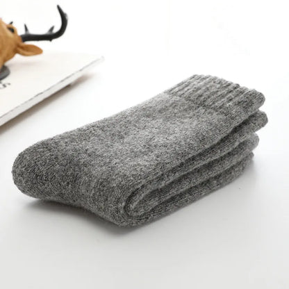 Super Warm Merino Wool Solid Socks