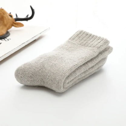 Super Warm Merino Wool Solid Socks