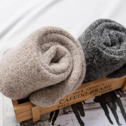 Super Warm Merino Wool Solid Socks