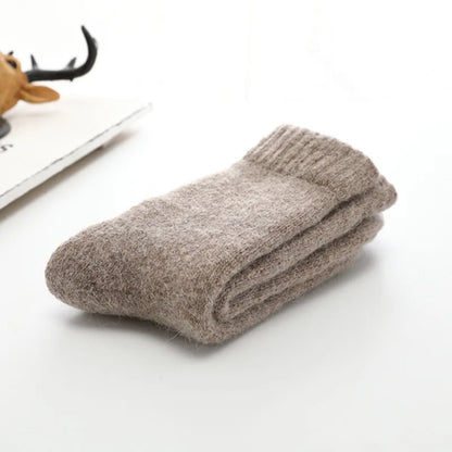 Super Warm Merino Wool Solid Socks