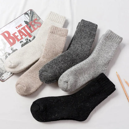 Super Warm Merino Wool Solid Socks