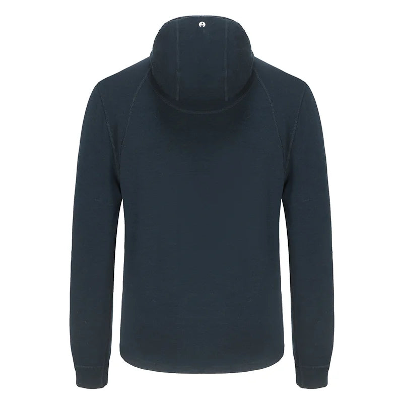 Men's Merino Wool 1/4 Zip Hoodie